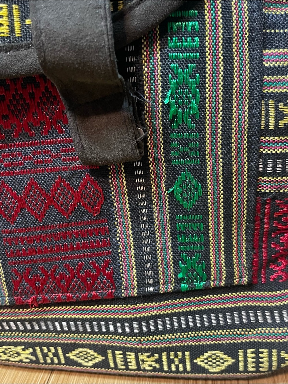 Dr. Martens Vintage Tapestry Boho Backpack - Canvas & Suede Trim - Picture 3 of 10